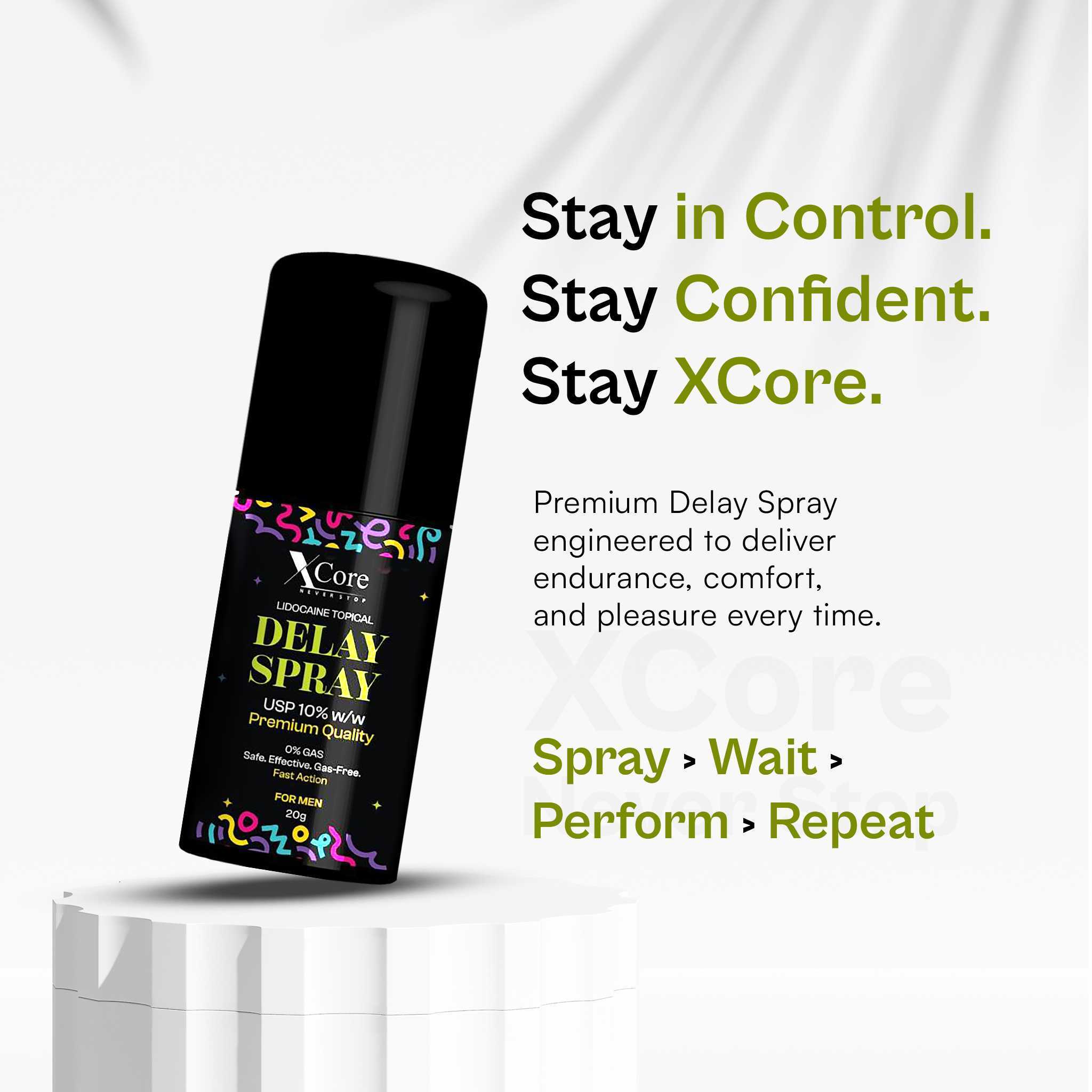 Long Lasting Delay spray For Men - 20gm