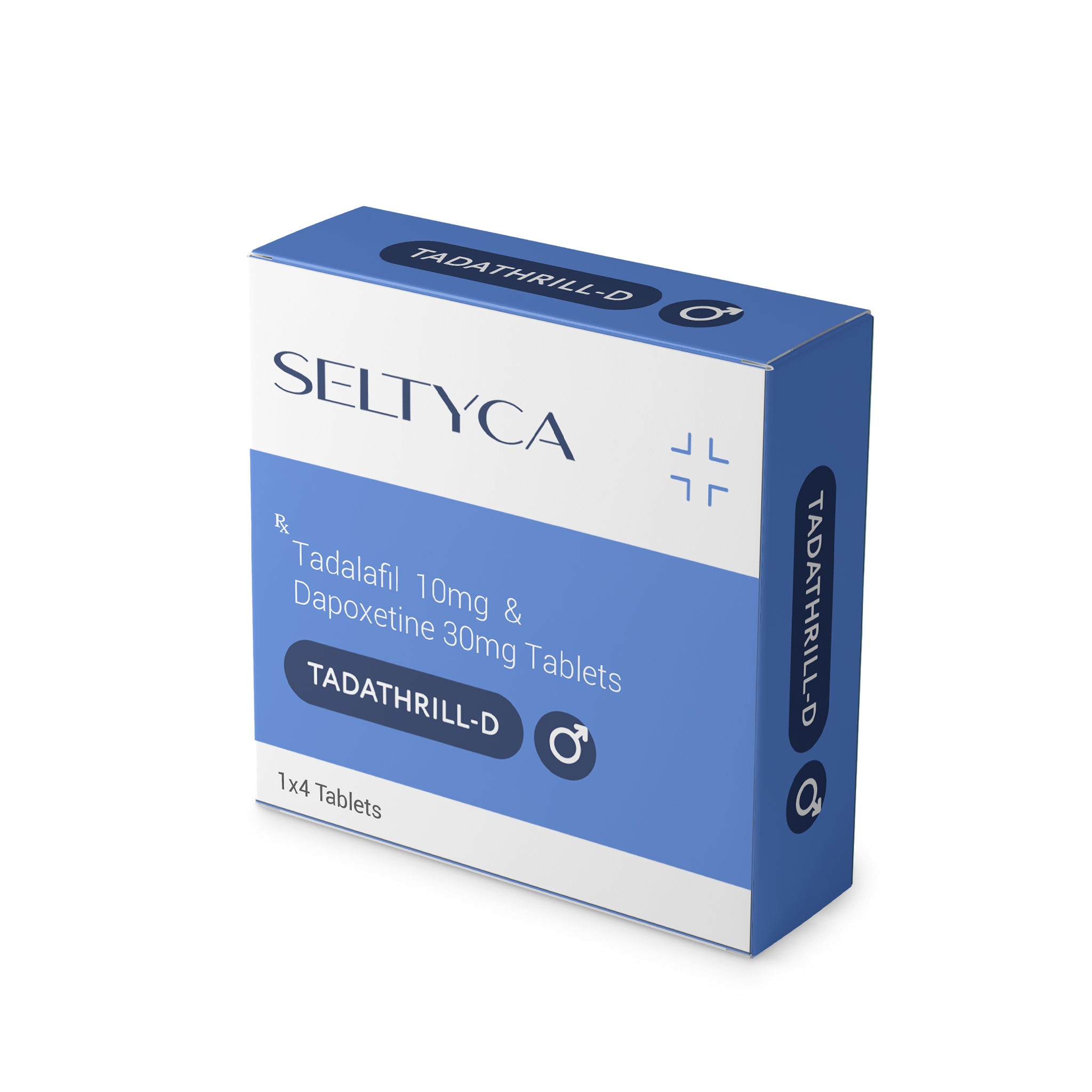 Seltyca Tadathrill-D for Longer and Harder Performance for Men