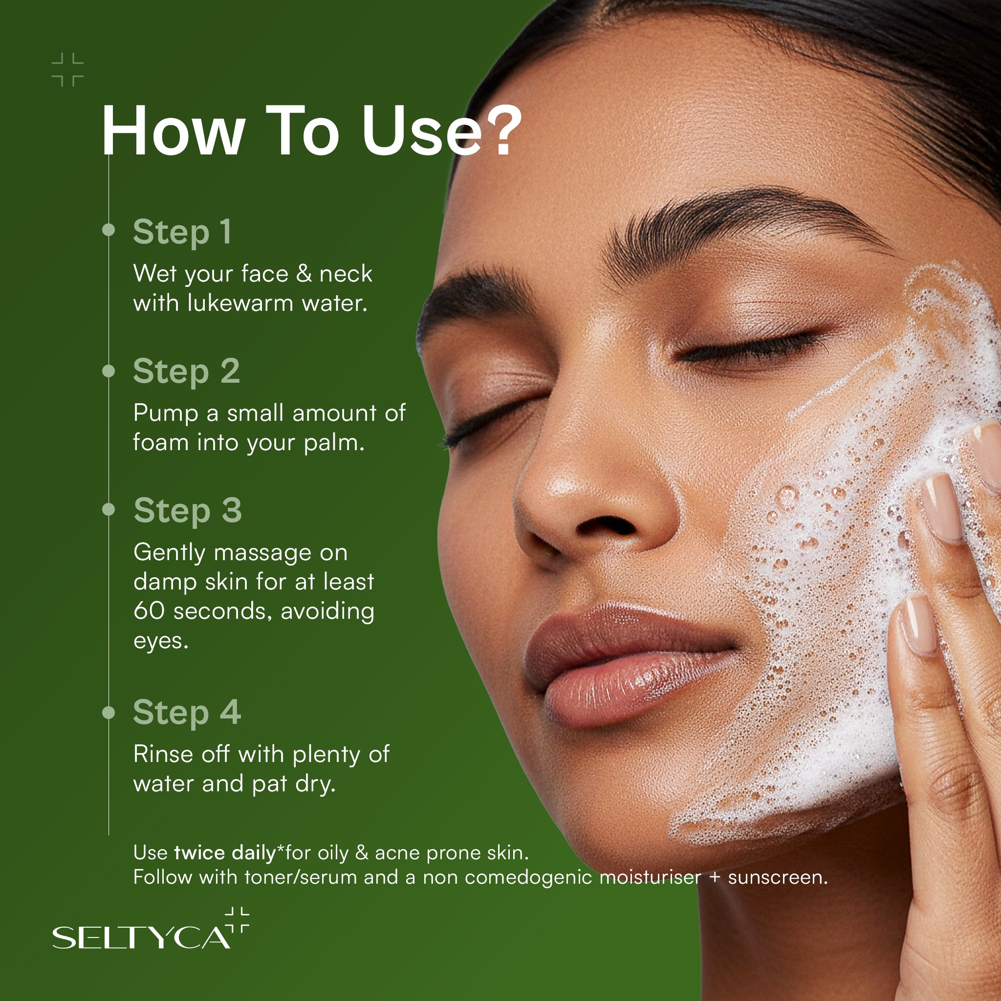 Foaming Acne Face Cleanser