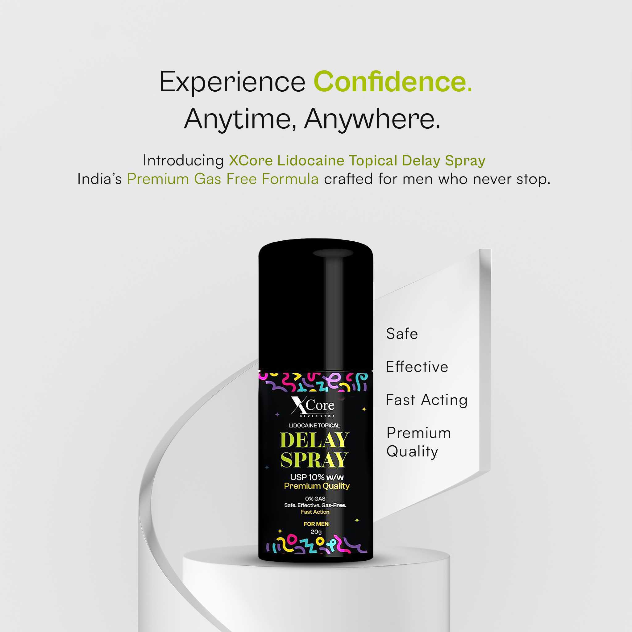 Long Lasting Delay spray For Men - 20gm