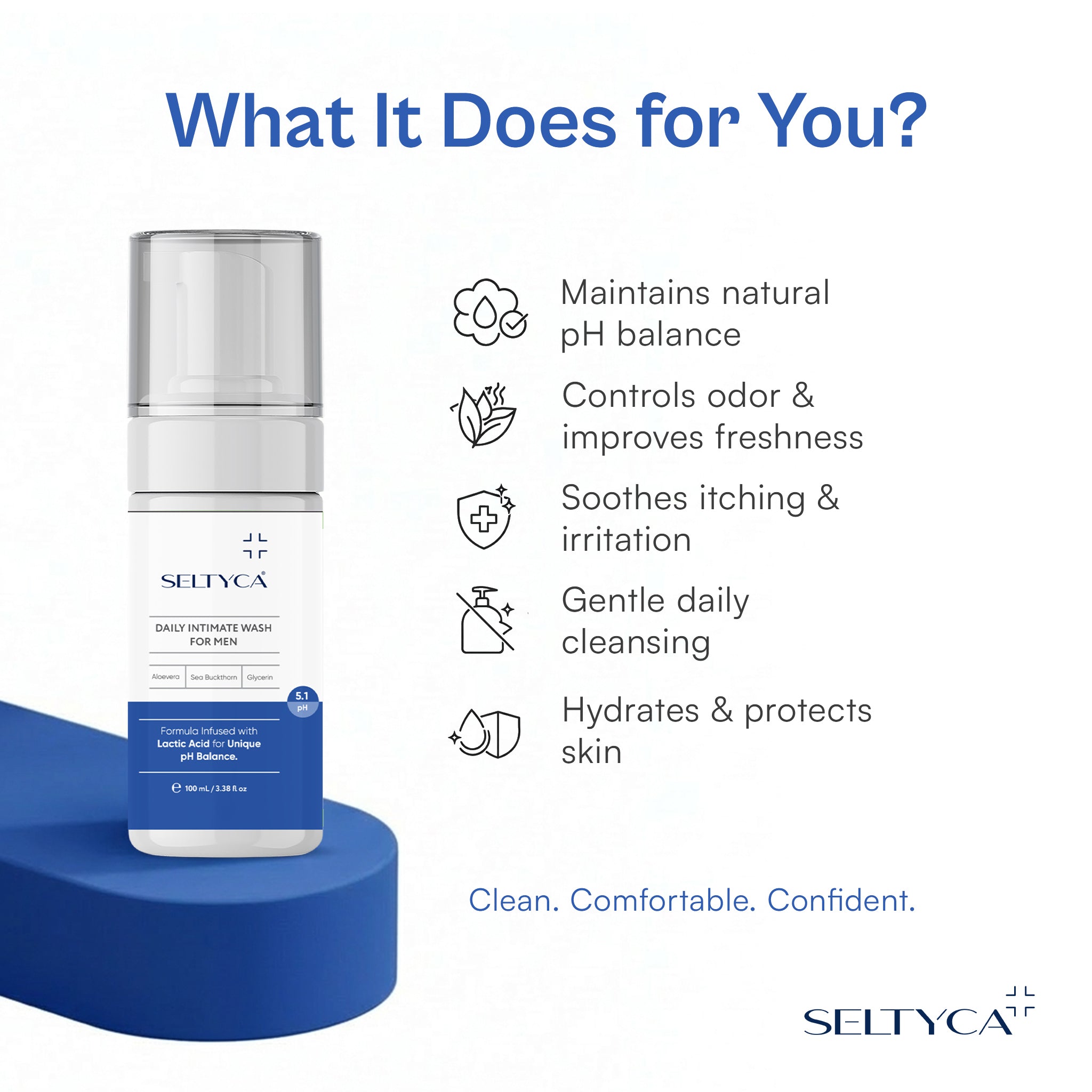 Seltyca Men’s Complete Care for PE and ED & Intimate wash
