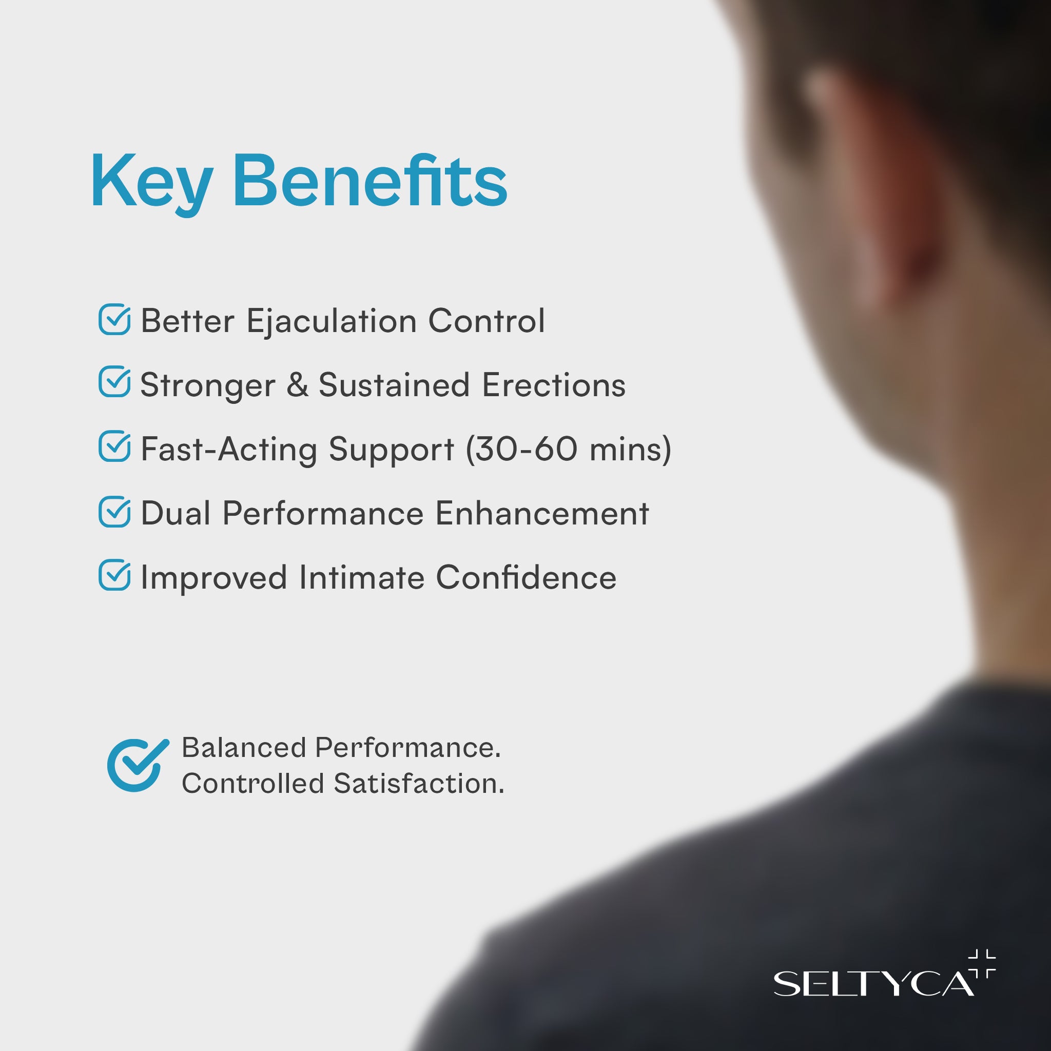 Seltyca Sildathrill-D for Longer and Harder Performance for Men