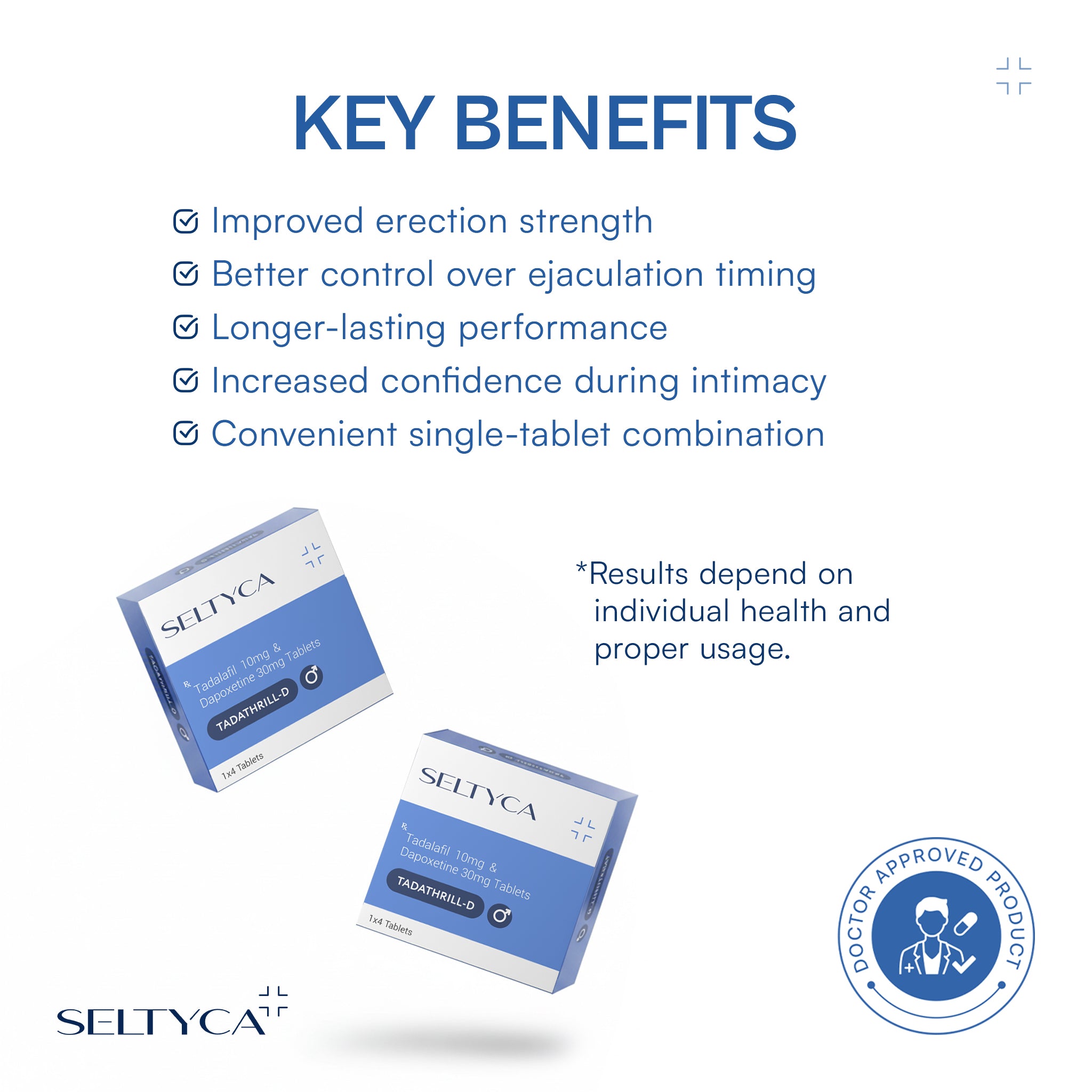 Tadathrill-D for Longer & Harder Performance