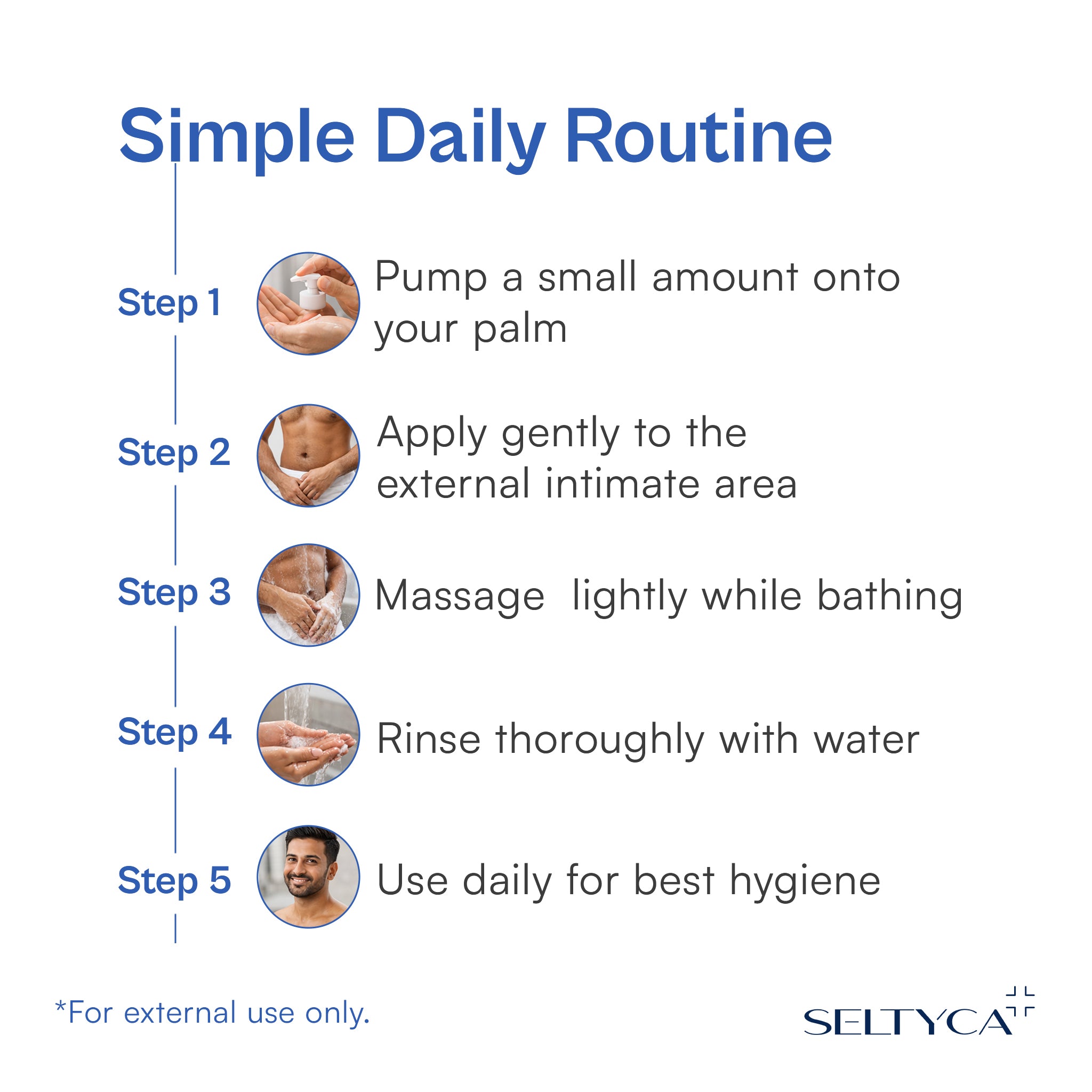 Daily Intimate Wash combo for Man and Women