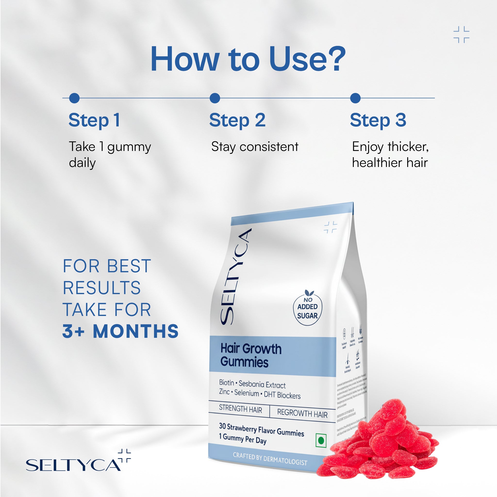 Biotin Hair Growth Gummies