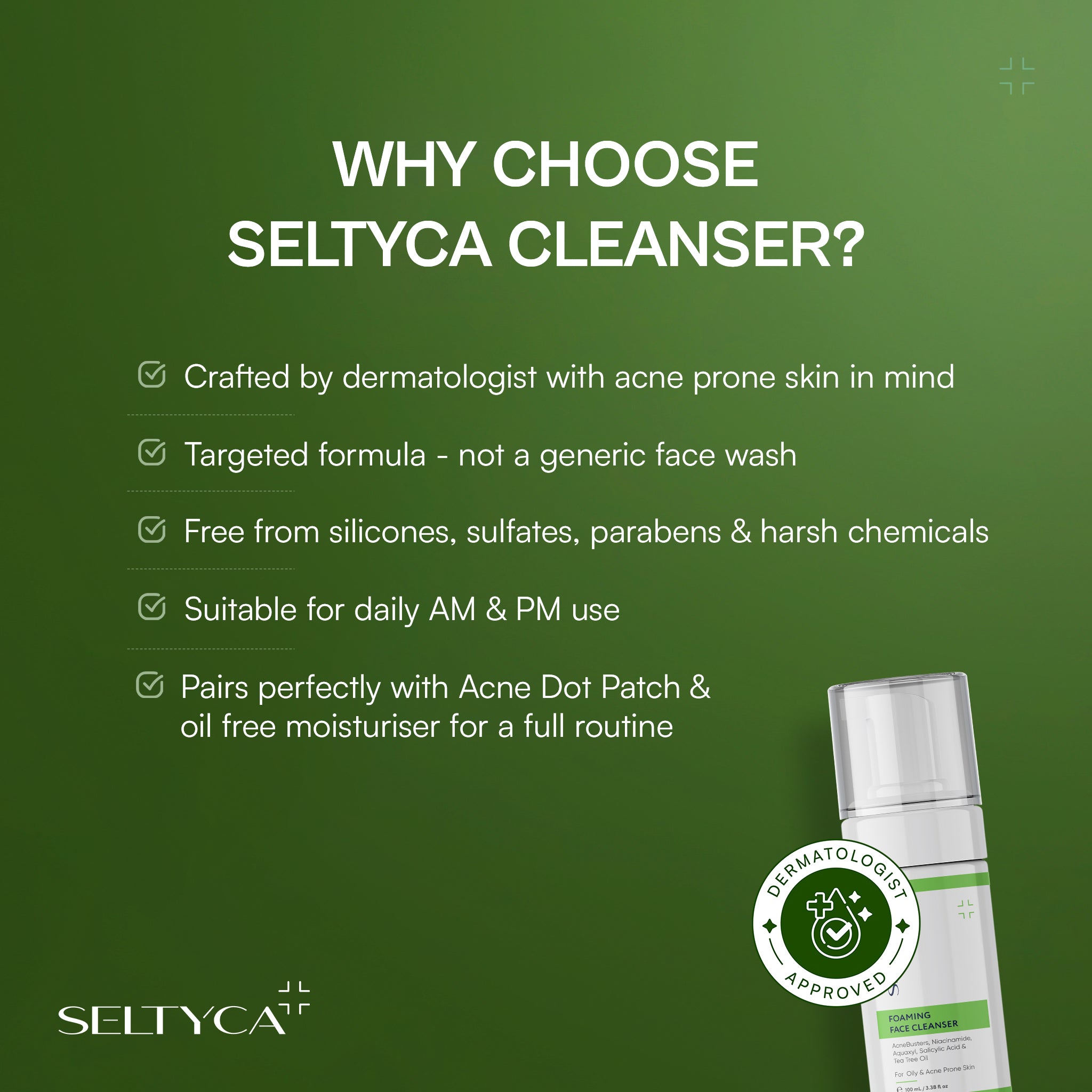 Foaming Acne Face Cleanser