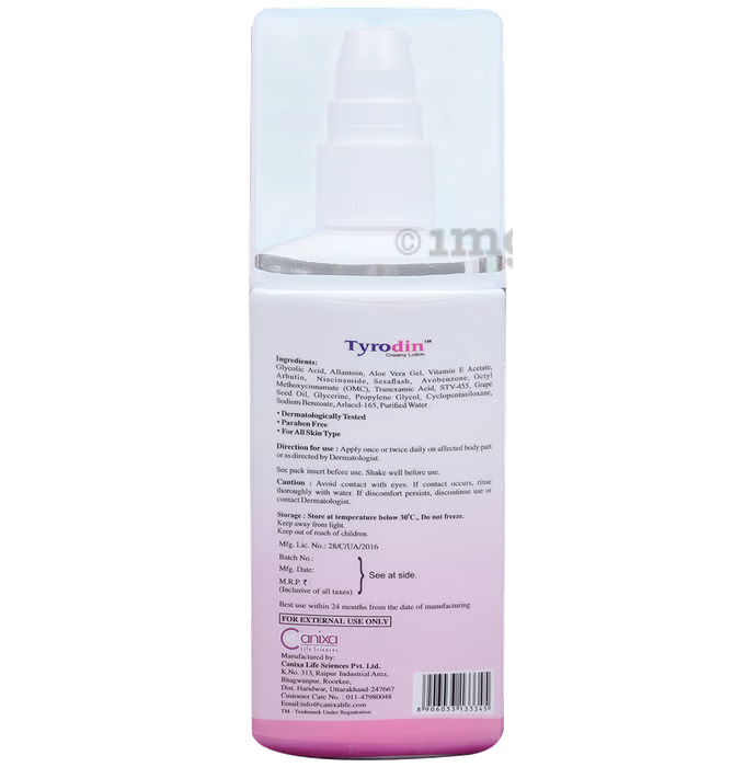 Tyrodin Creamy Lotion