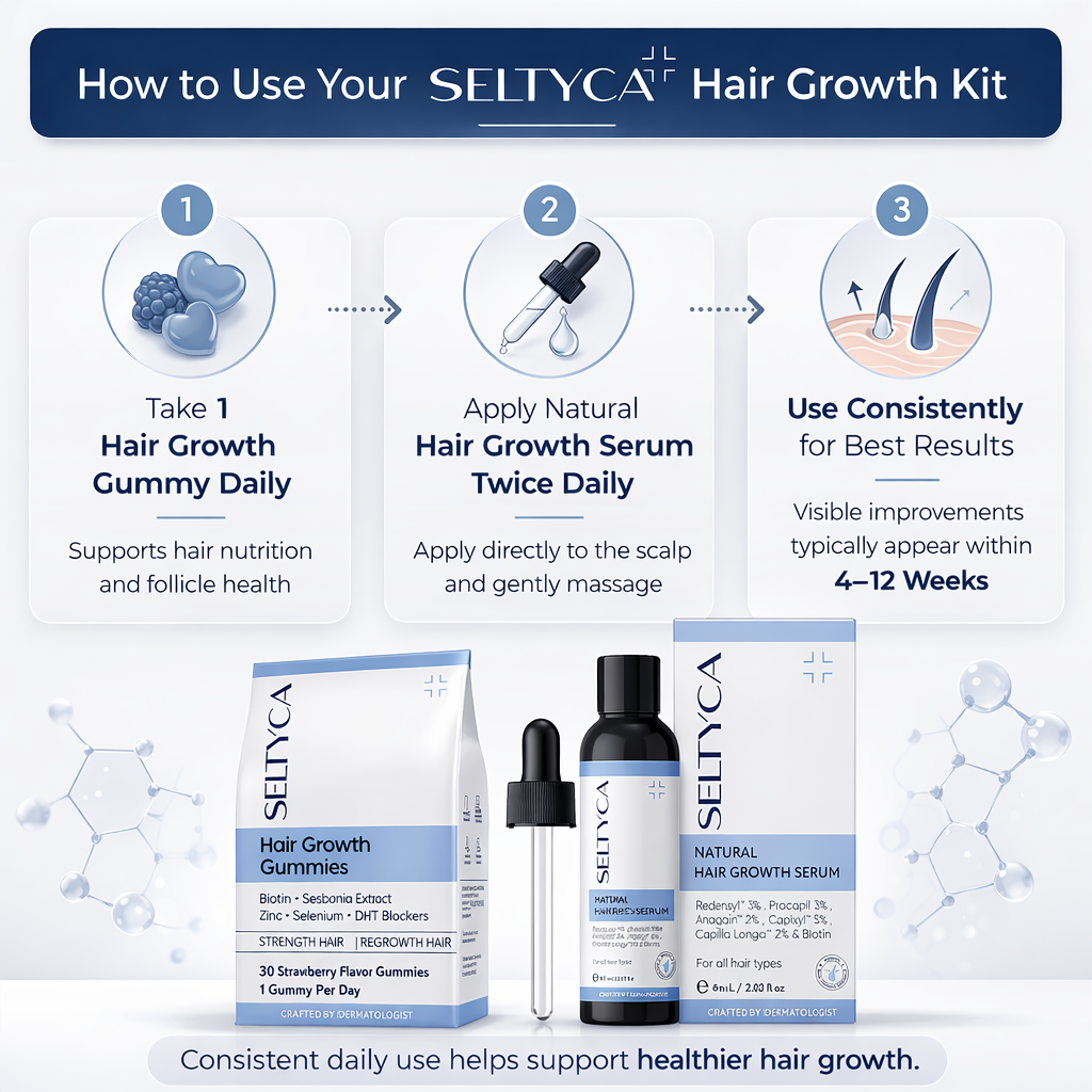 Stage 1 Hair Fall Kit (Early Hair Fall + Dandruff Control)