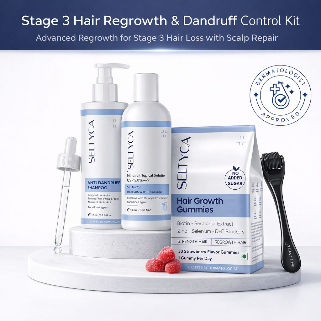 Stage 3 Hair Fall Kit (With Dandruff)