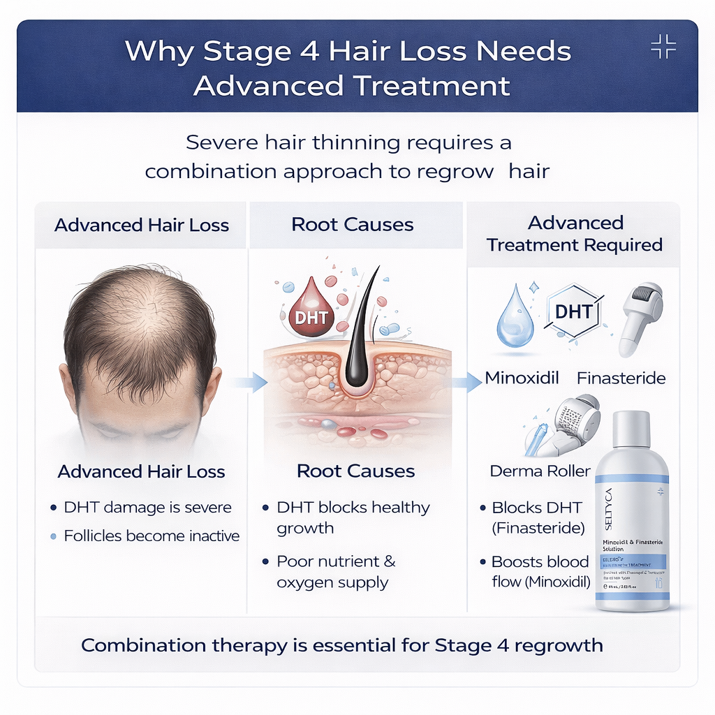 Stage 4 Hair Fall Kit (With Dandruff)