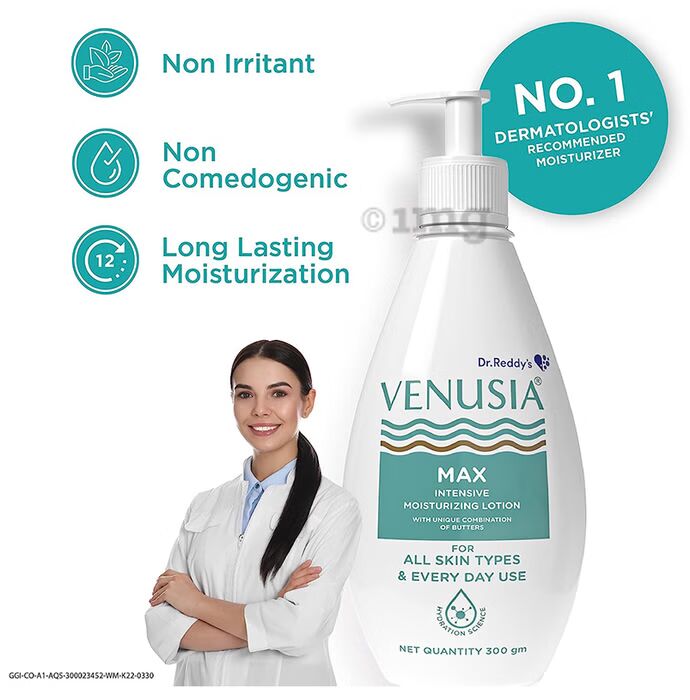 Venusia Max Intense Hydration Body Lotion