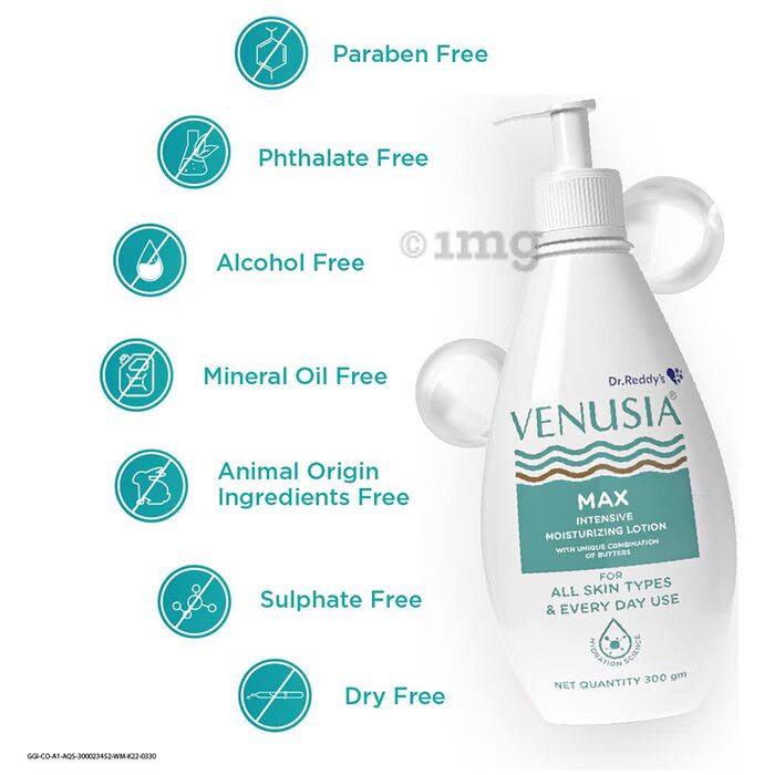 Venusia Max Intense Hydration Body Lotion