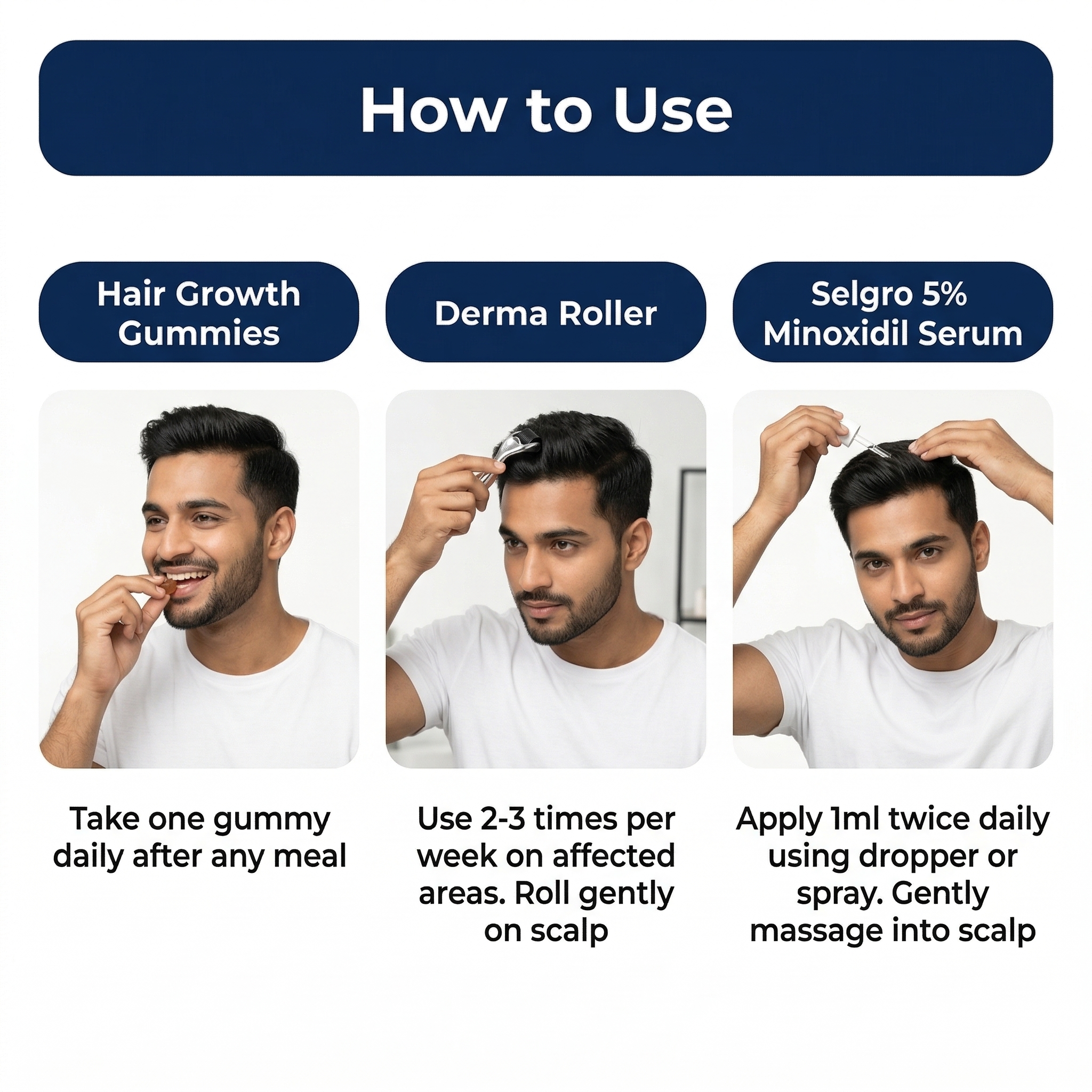 Stage 3 Hair Fall Kit (No Dandruff)