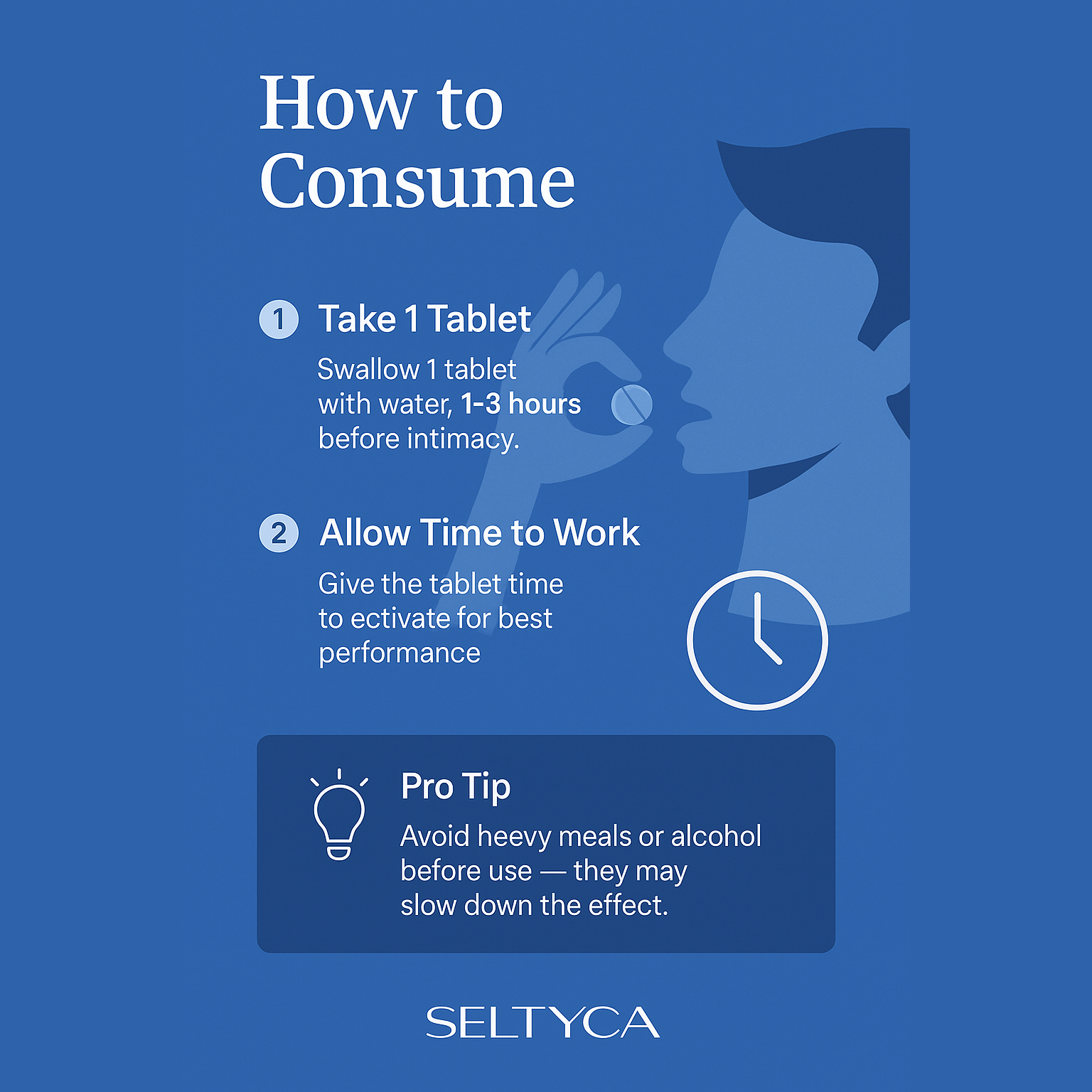 Seltyca Tadathrill-D for Longer and Harder Performance for Men