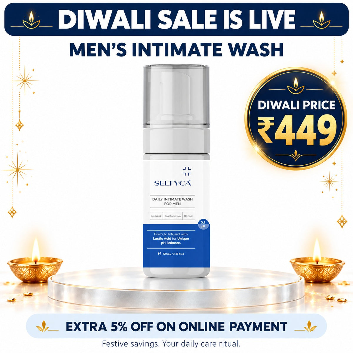 Daily Intimate Wash for Man
