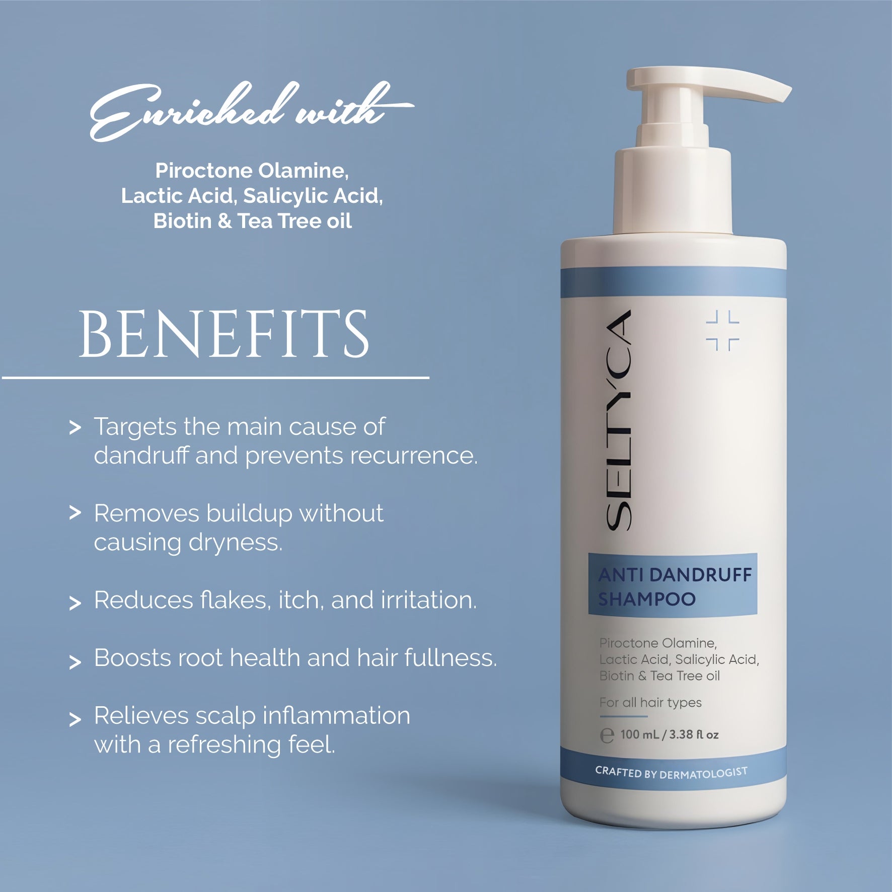 Seltyca Anti Dandruff Shampoo