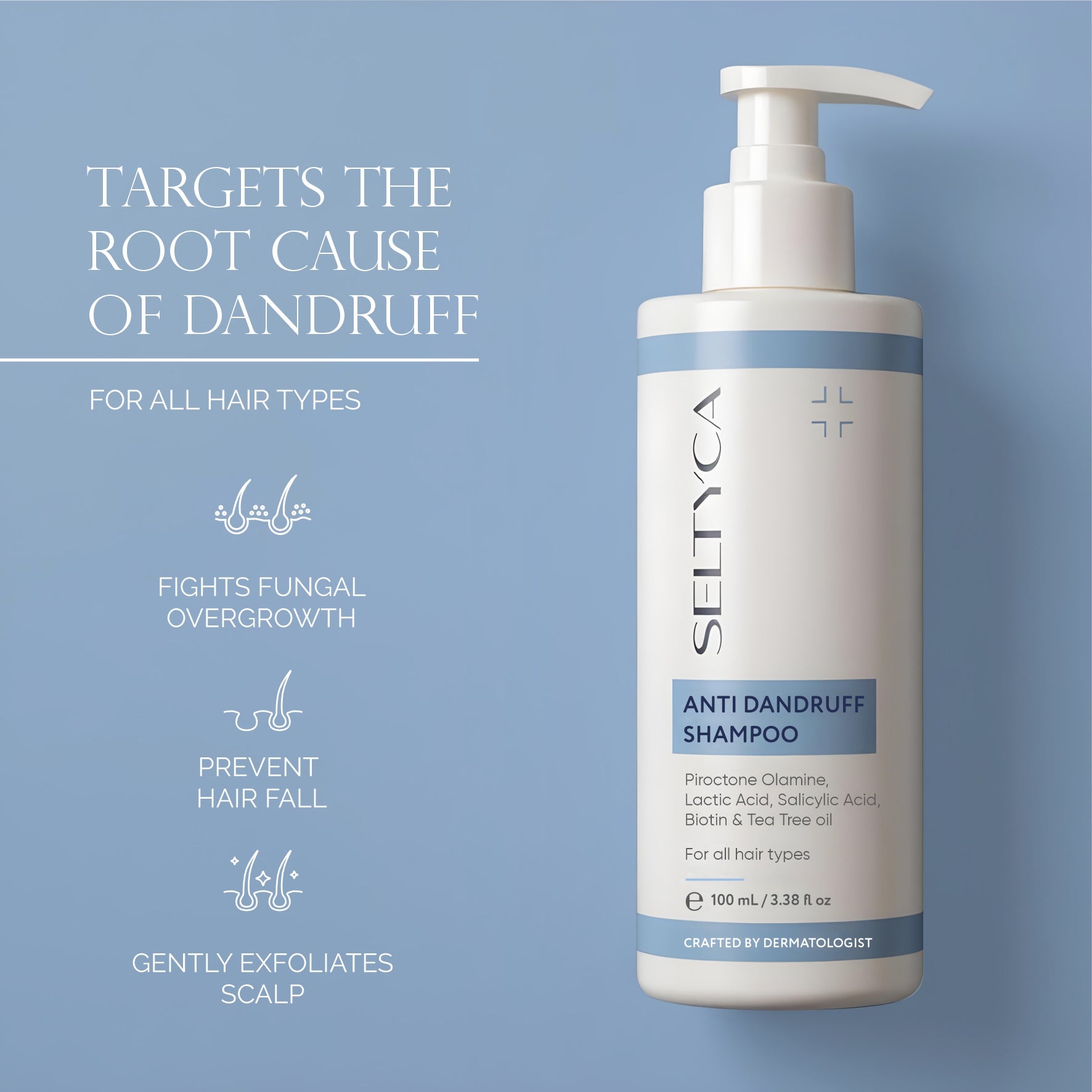Seltyca Anti Dandruff Shampoo