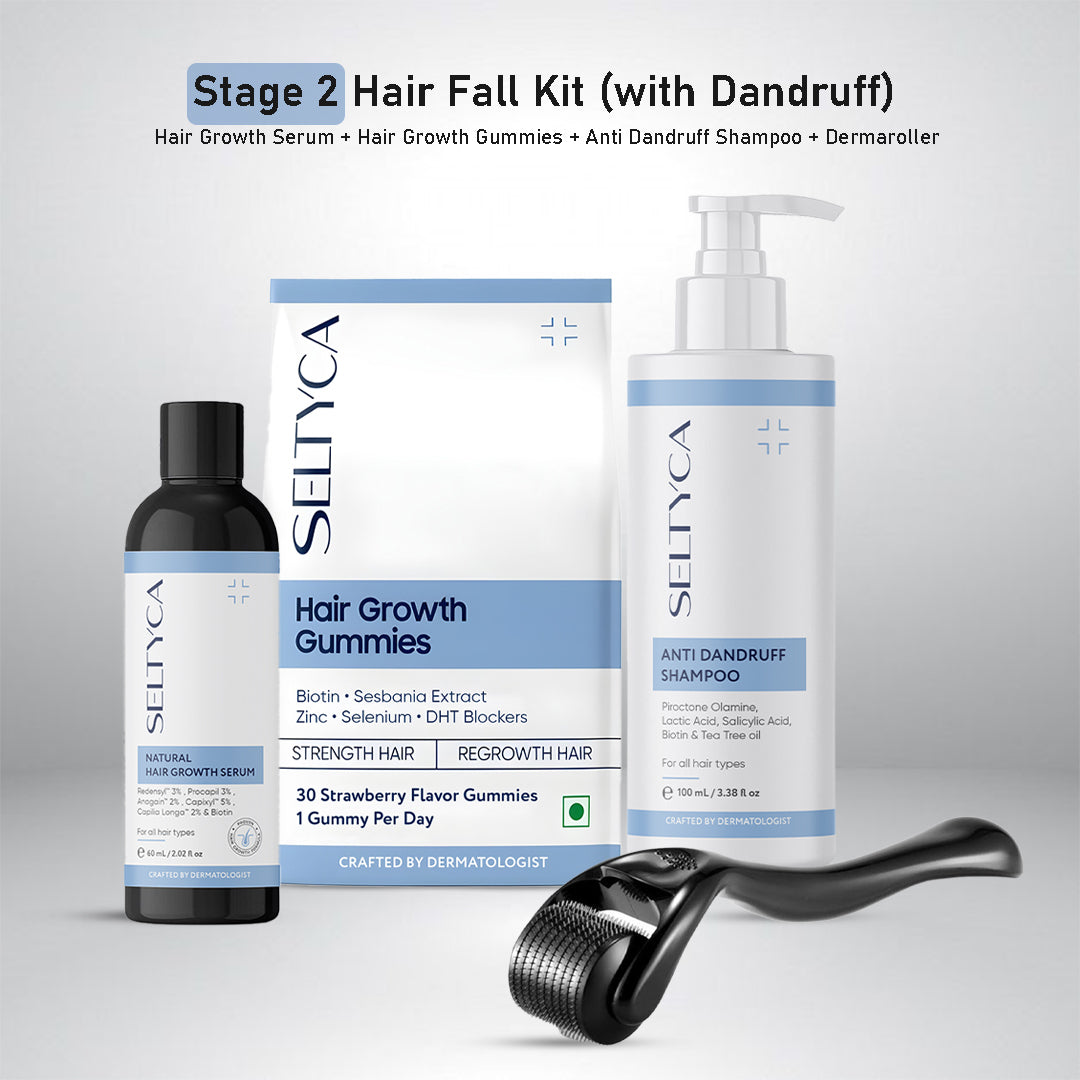 Seltyca Stage 2 Hair Fall Kit (With Dandruff)