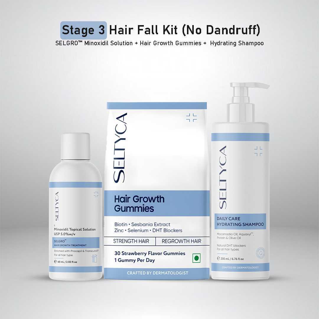 Seltyca Stage 3 Hair Fall Kit (No Dandruff)