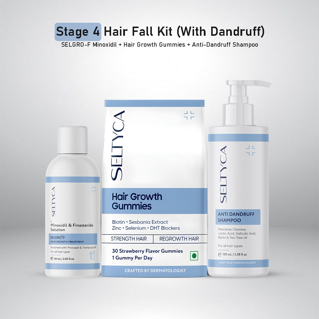 Seltyca Stage 4 Hair Fall Kit (With Dandruff)
