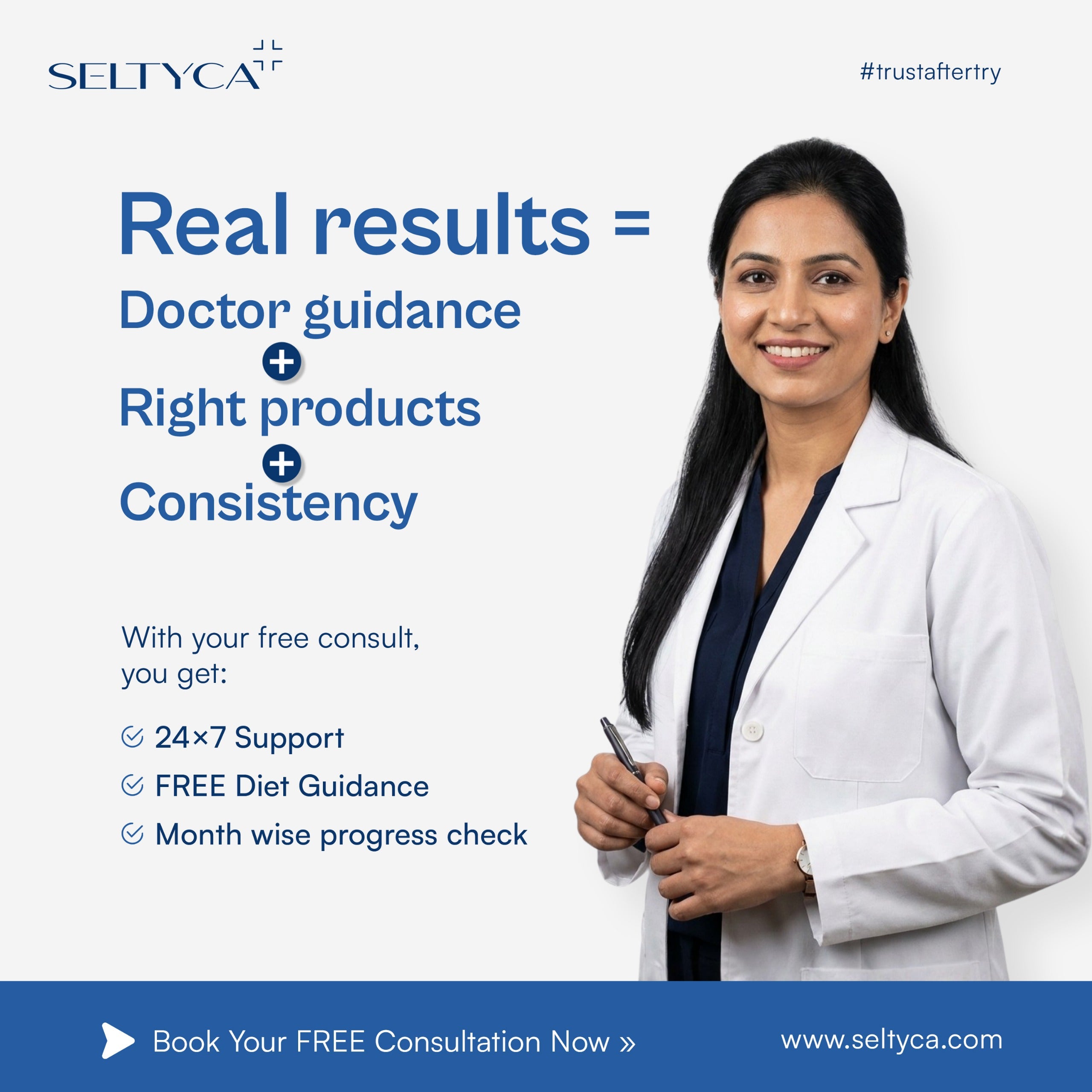 Seltyca Hair Fall Kit (No Dandruff)