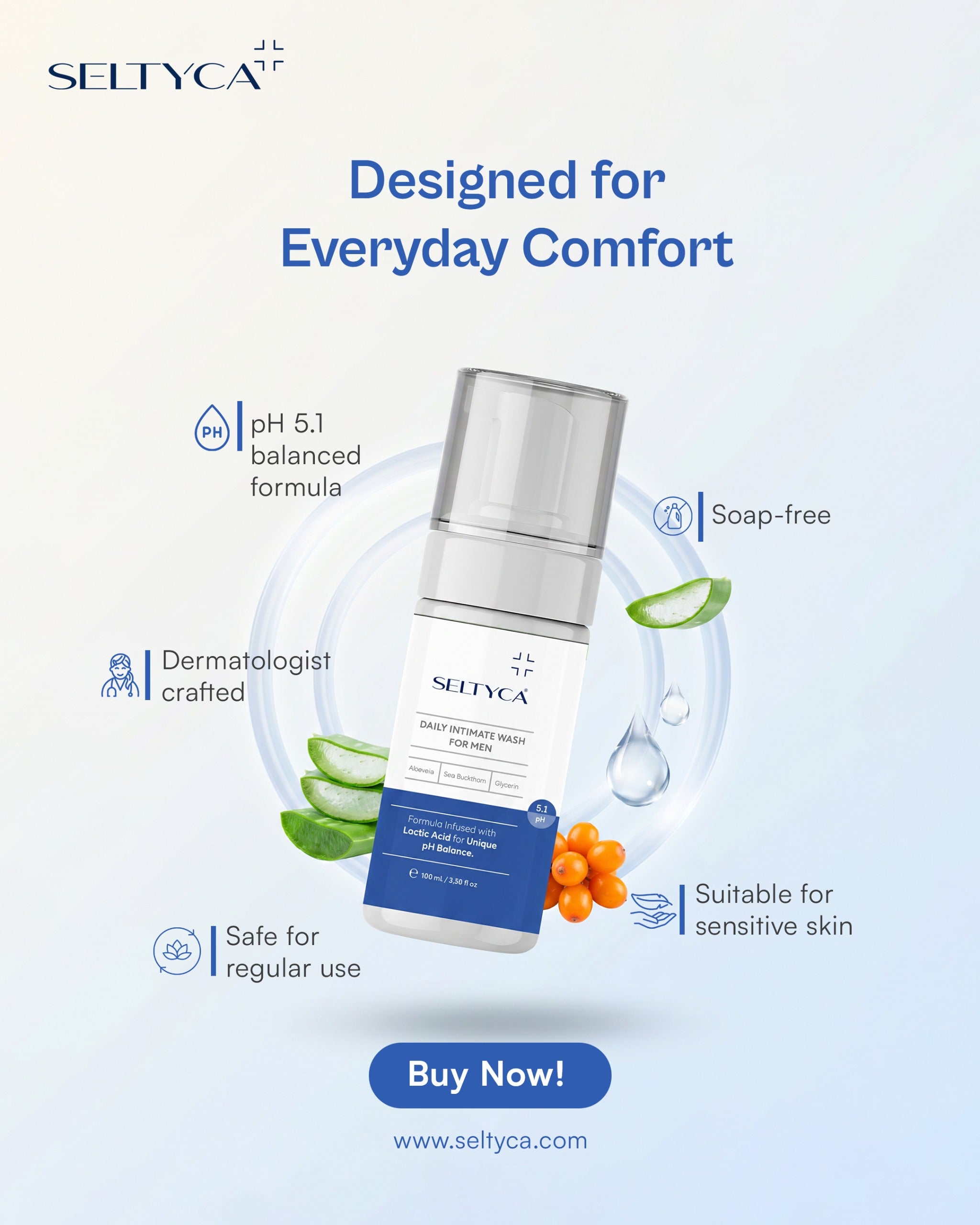 Daily Intimate Wash combo for Man and Women