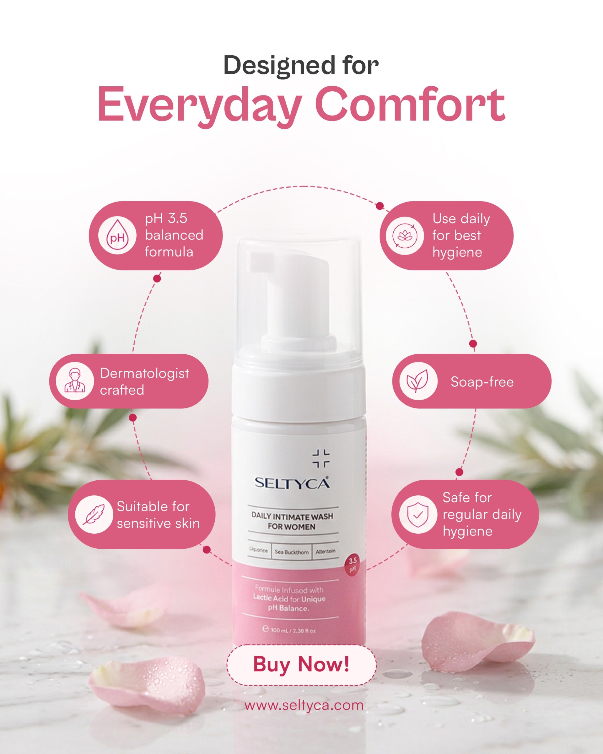 Daily Intimate Wash combo for Man and Women