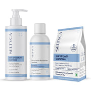 Seltyca Anti Dandruff Shampoo, Selgro-F & Hair Growth Gummies