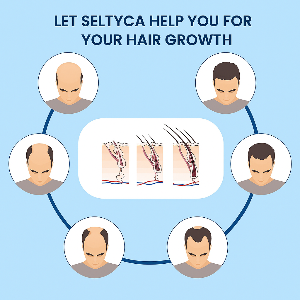Seltyca Stage 4 Hair Fall Kit (With Dandruff)