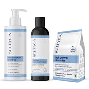 Seltyca Anti Dandruff Shampoo, Hair Growth Serum & Hair Growth Gummies
