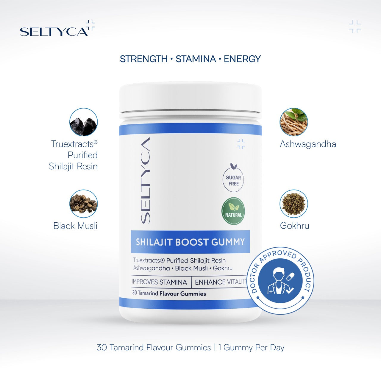 SELTYCA Shilajit Boost Gummy