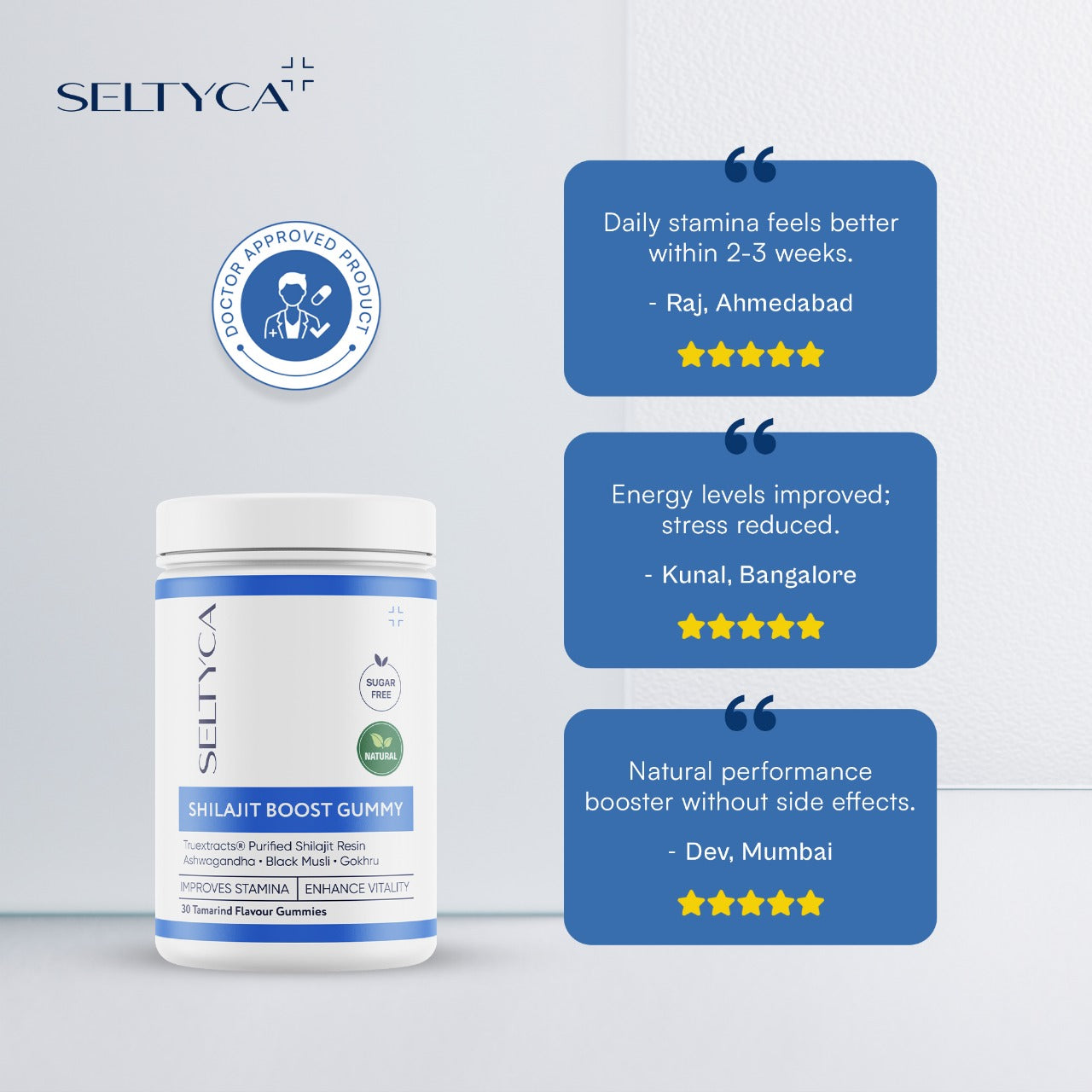 SELTYCA Shilajit Boost Gummy