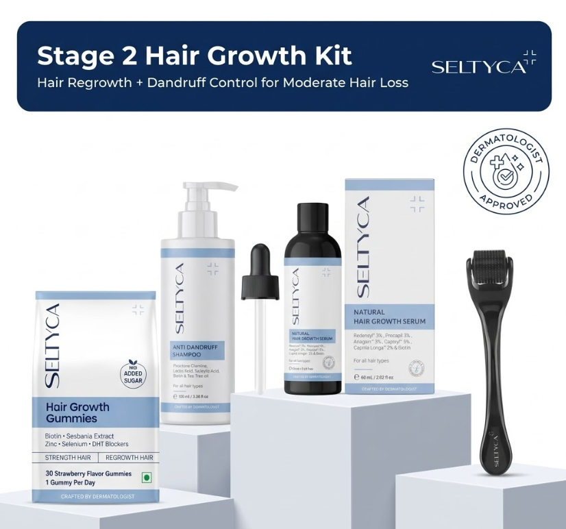 Stage 2 Hair Fall Kit (With Dandruff)